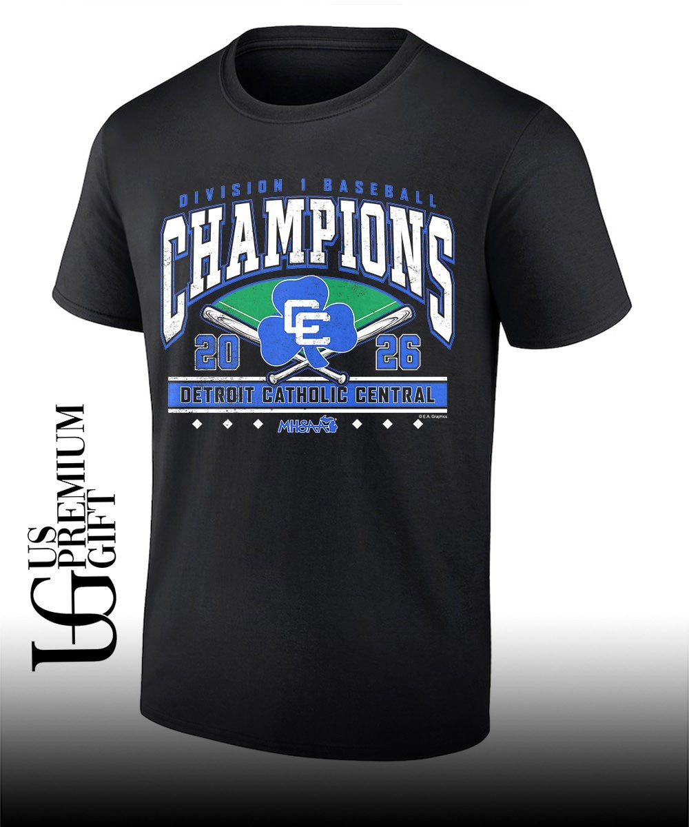 Detroit Catholic Central MHSAA Baseball D1 Champions 2026 shirt