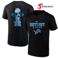 Detroit Lions God first family second cross shirt