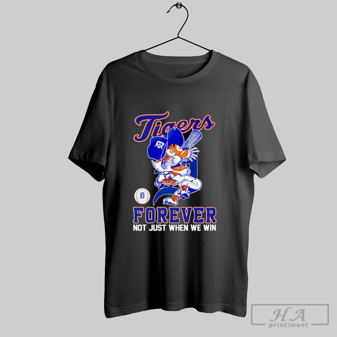 Detroit Tigers Forever Not Just When We Win Mascot T-Shirts, Hoodie, Sweatshirt | InkRitualCo.com