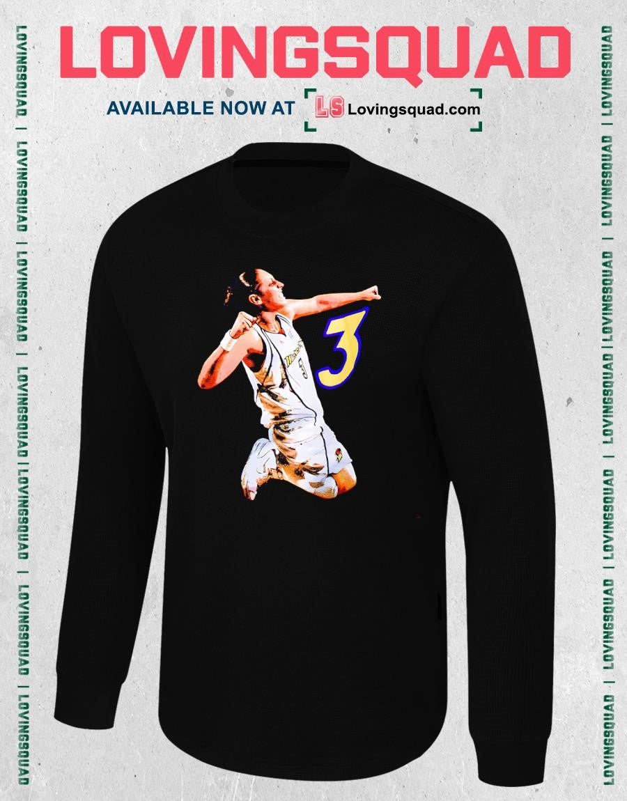 Diana Taurasi Phoenix Mercury number 3 T-shirt