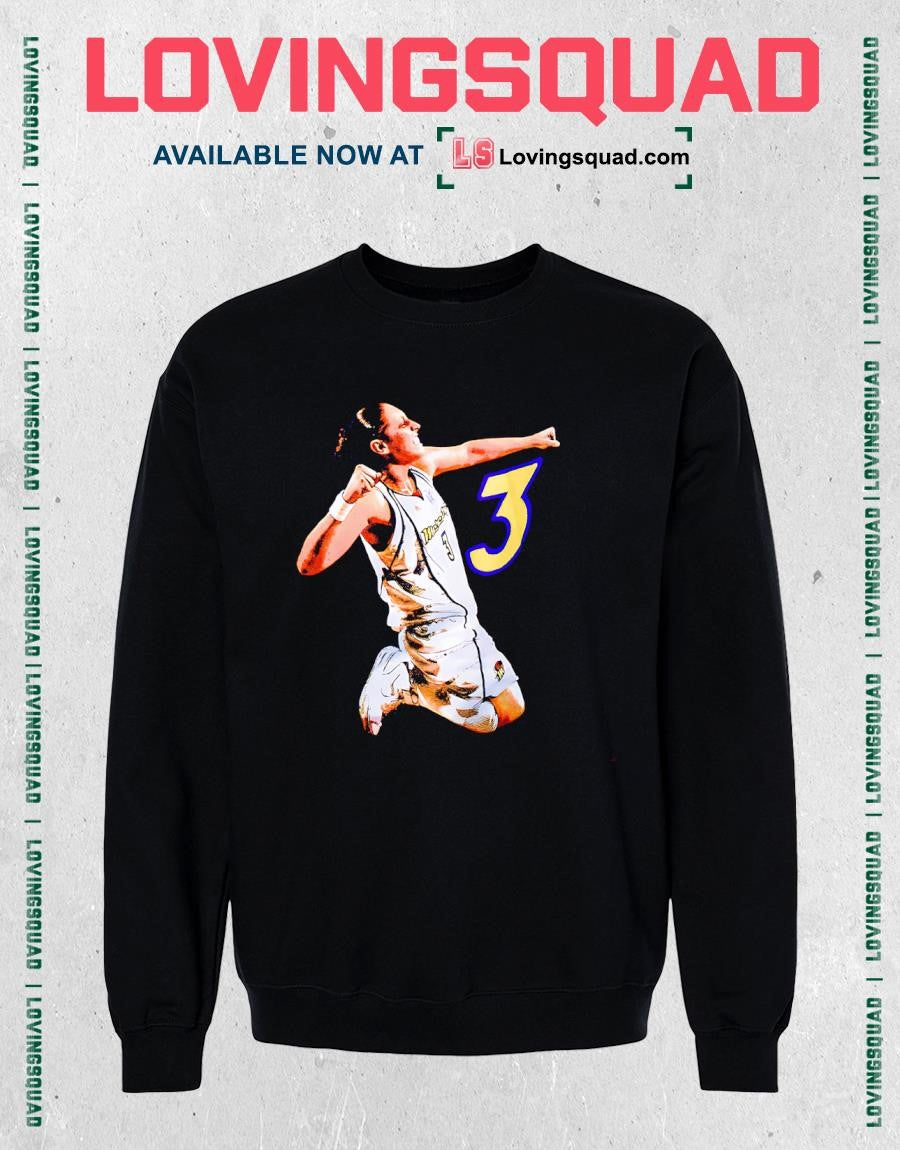 Diana Taurasi Phoenix Mercury number 3 T-shirt