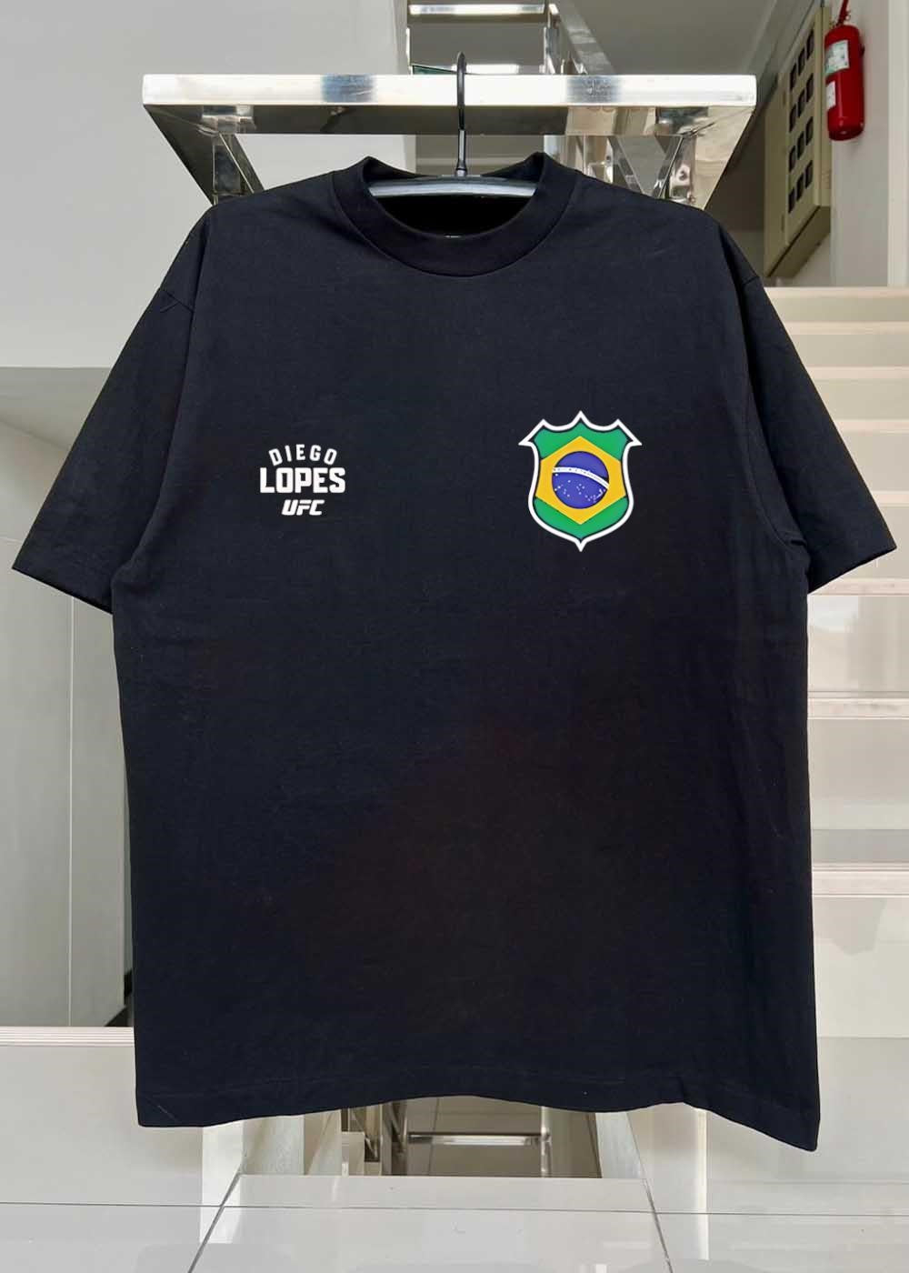 Diego Lopes UFC Brazil Flag shirt