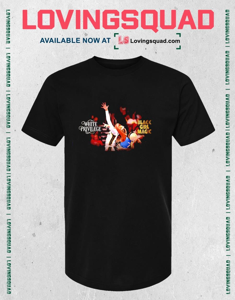 Dijonai White Privilege Black Girl Magic Shirt