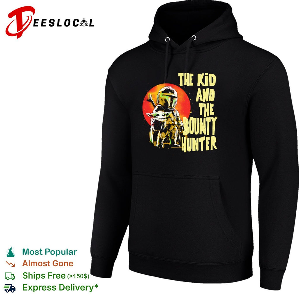 Din Grogu and Din Djarin The Kid and the Bounty Hunter shirt