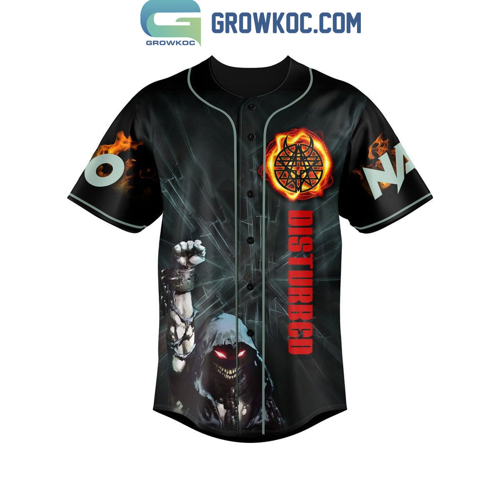 Disturbed Sometimes Darkness Can Show You The Light Personalized Baseball Jersey