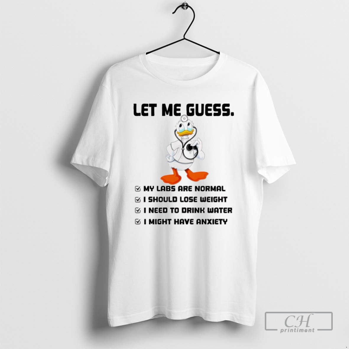 Doctor Duck Let Me Guess My Labs Are Normal I Should Lose Weight I Need T-Shirts, Hoodie, Sweatshirt | InkRitualCo.com