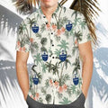 Dodgers Vintage Print Hawaiian Shirt, LA Dodgers Hawaiian Shirt