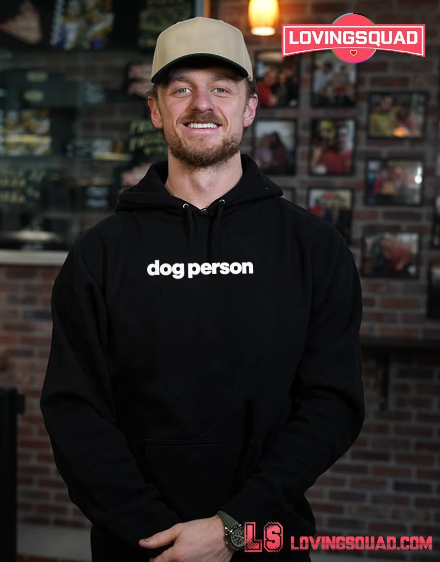 Dog Person pet owner canine enthusiast T-shirt
