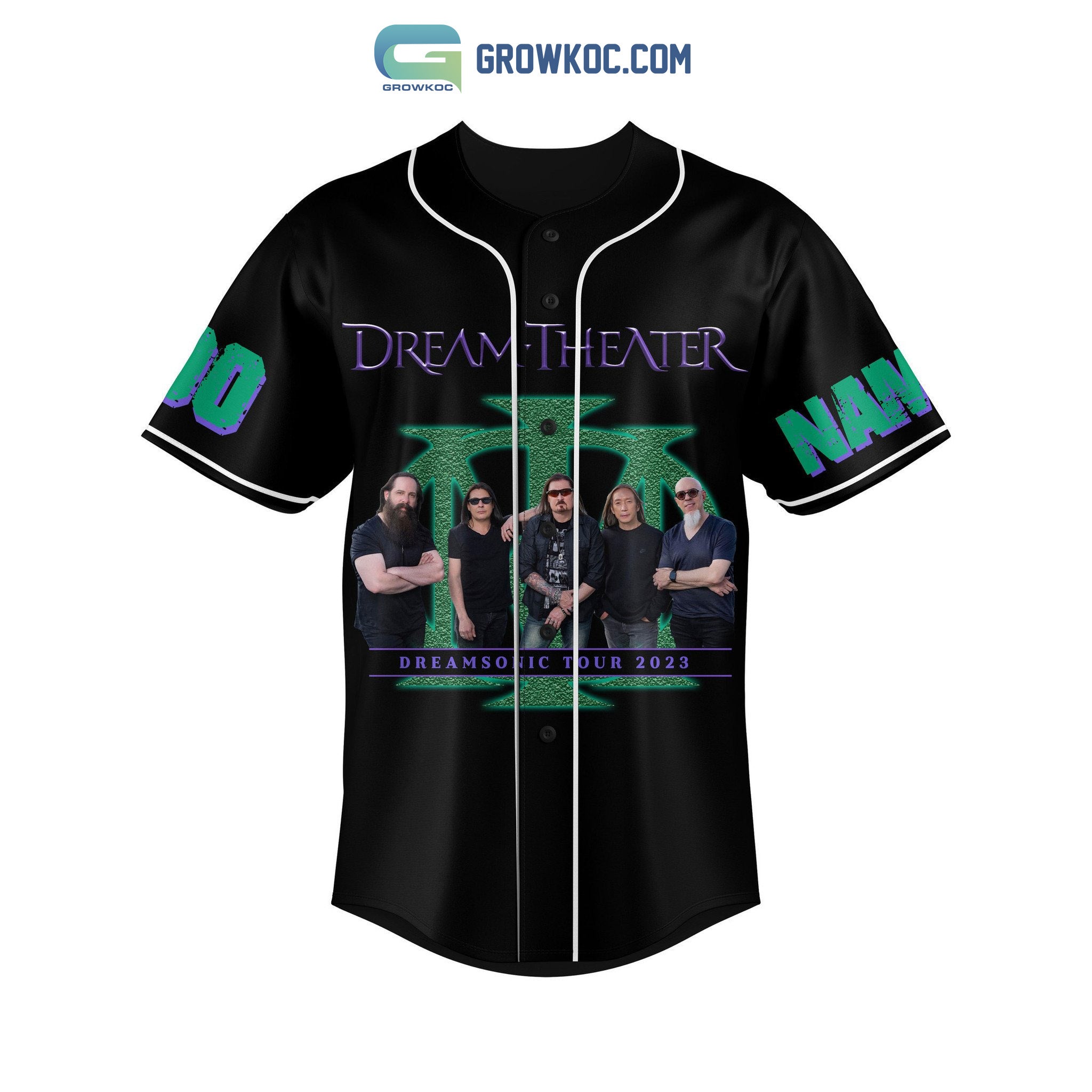 Dream Theater Presents Dream Sonic 2023 Personalized Baseball Jersey