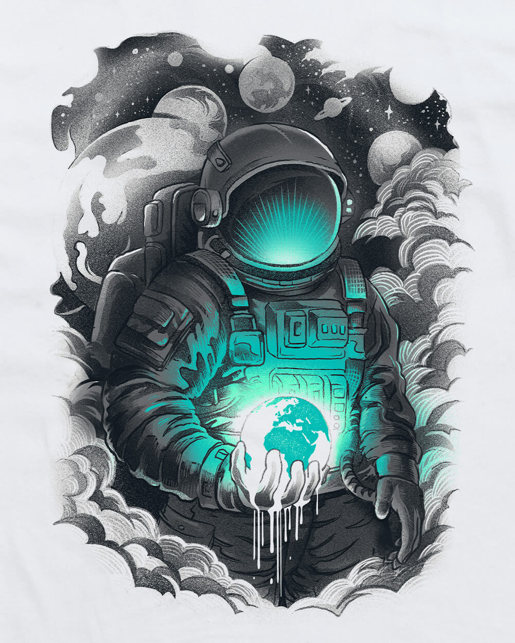 Dripping World Tee