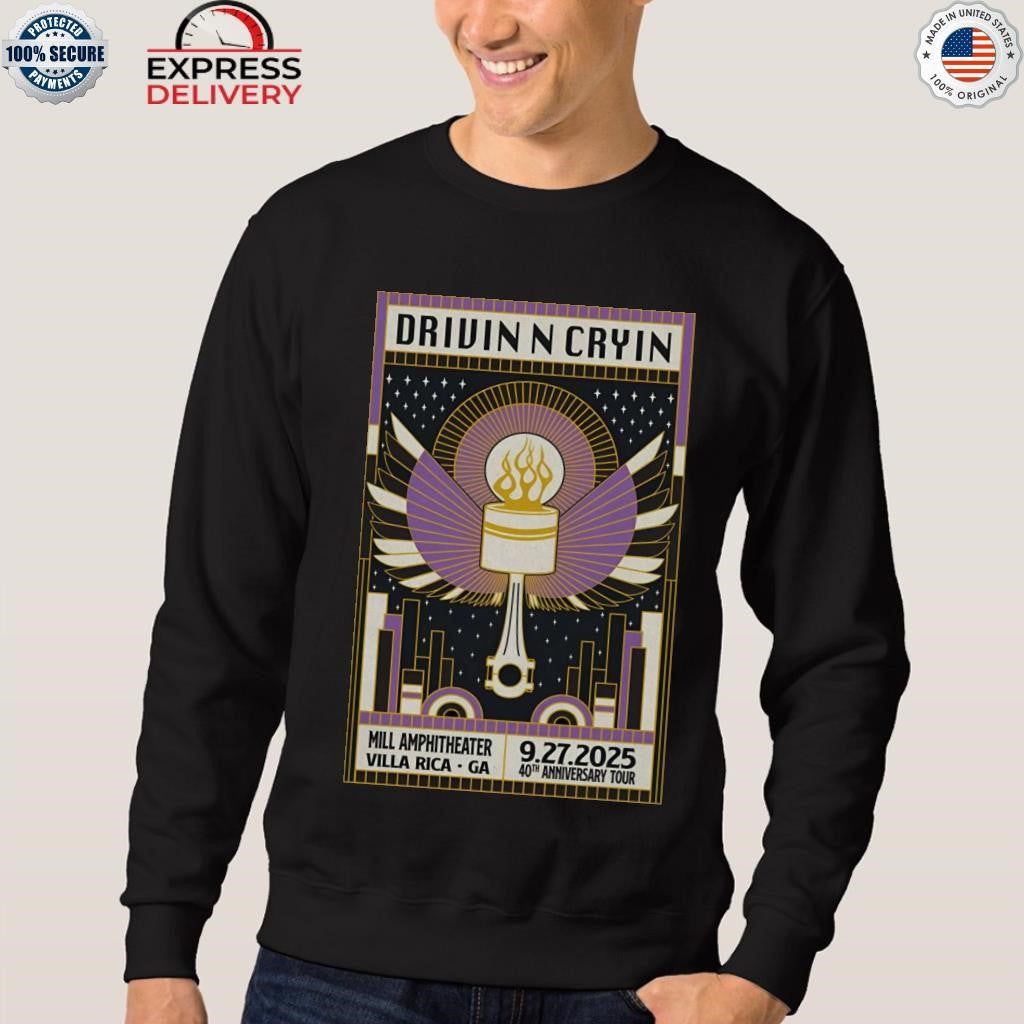 Drivin N Cryin Sept 27 2025 In Villa Rica GA Shirt