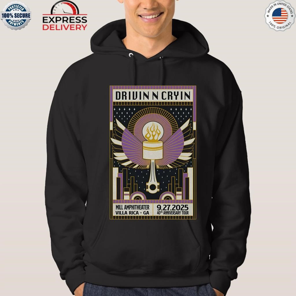 Drivin N Cryin Sept 27 2025 In Villa Rica GA Shirt