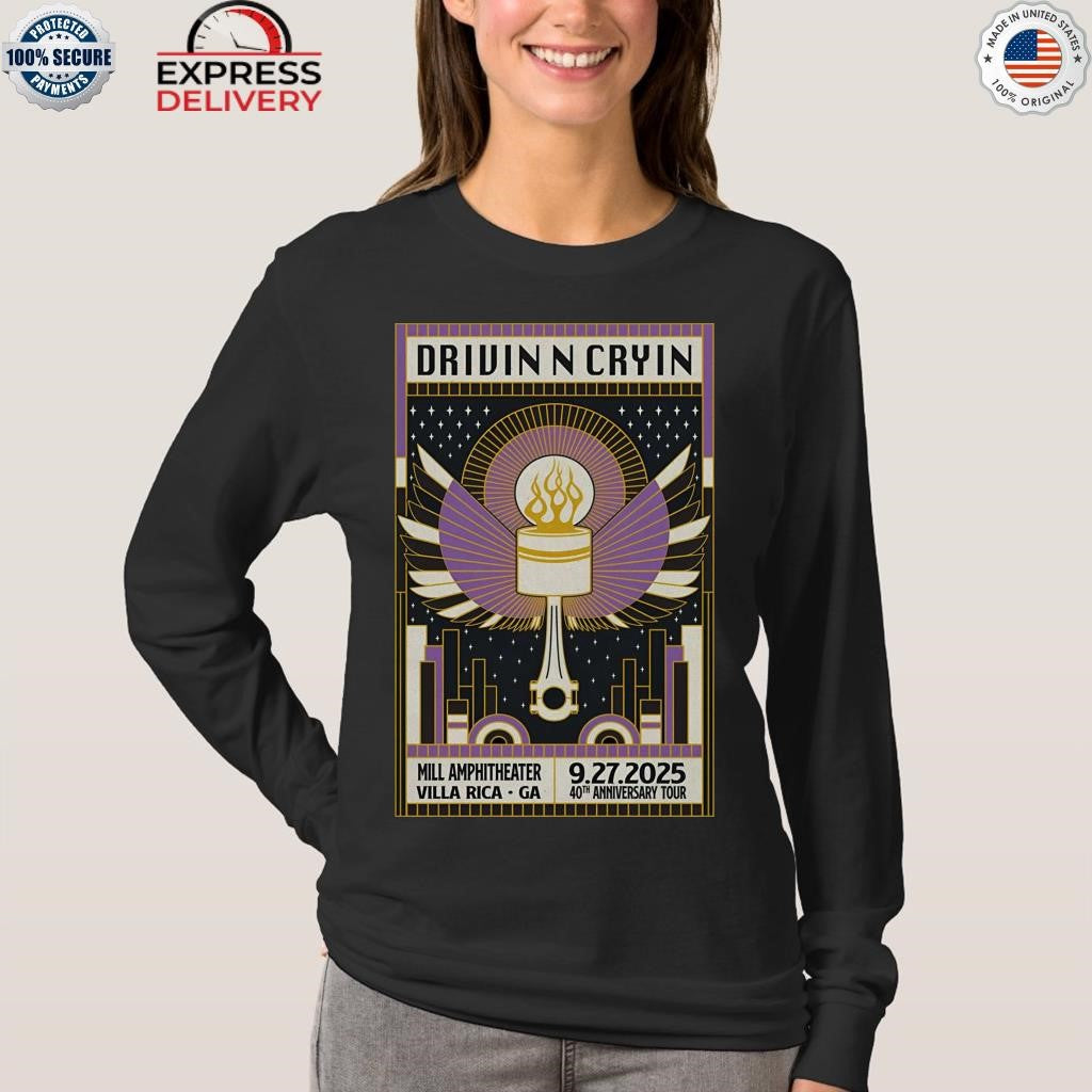 Drivin N Cryin Sept 27 2025 In Villa Rica GA Shirt