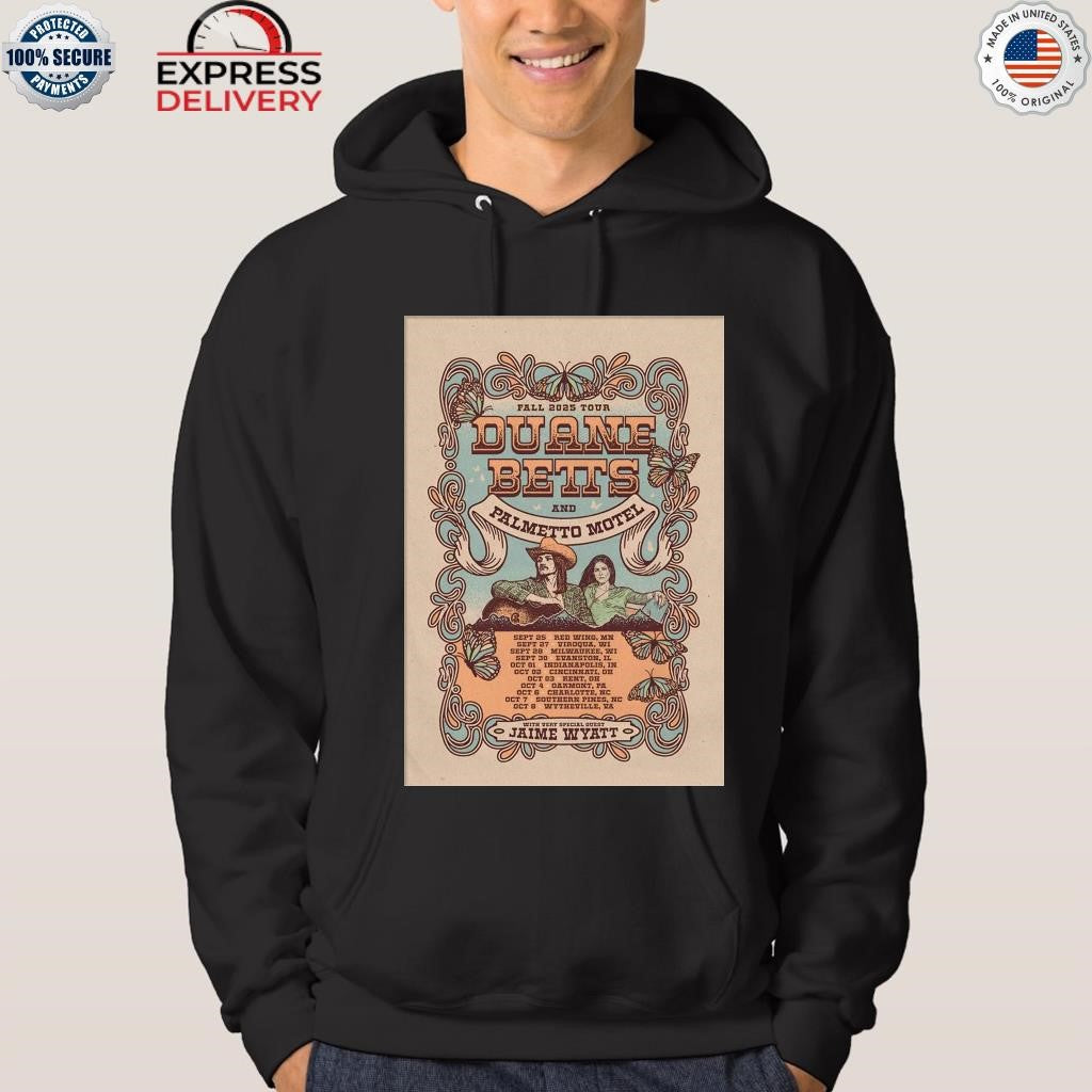 Duane Betts And Palmetto Motel Fall Tour 2025 Shirt