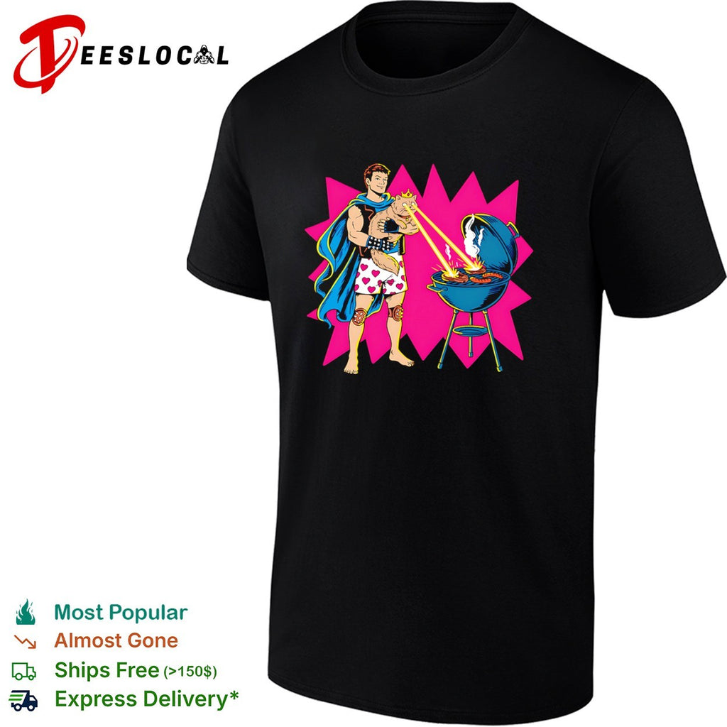 Dungeon Crawler Carl and Princess Donut grilling steaks shirt