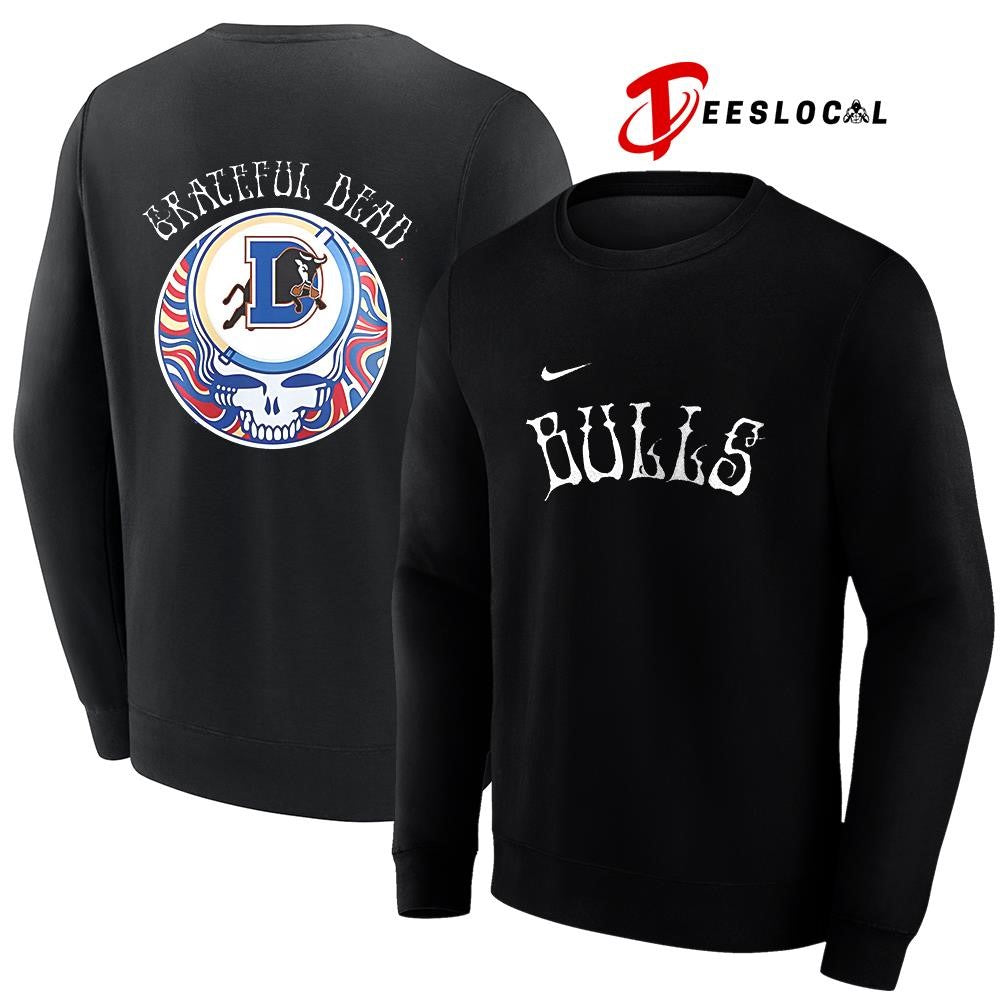 Durham Bulls x Grateful Dead Triple A logo shirt