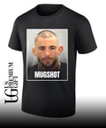 Dustin Poirier mugshot shirt