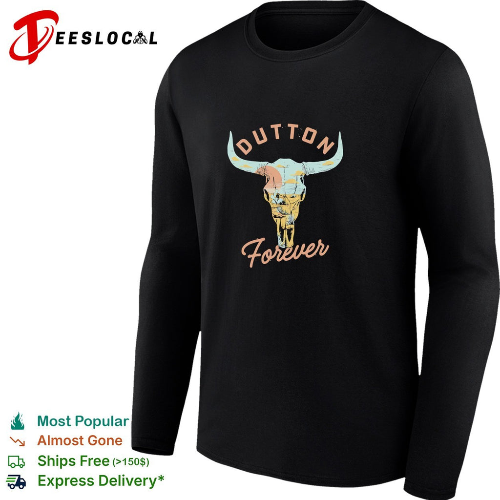 Dutton Forever bull skull shirt