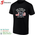 Eagle spreading wings 250 years of greatness 1776 2026 shirt