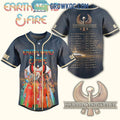 Earth Wind And Fire Schedule Of Heart And Soul 2024 Tour Personalized Baseball Jersey