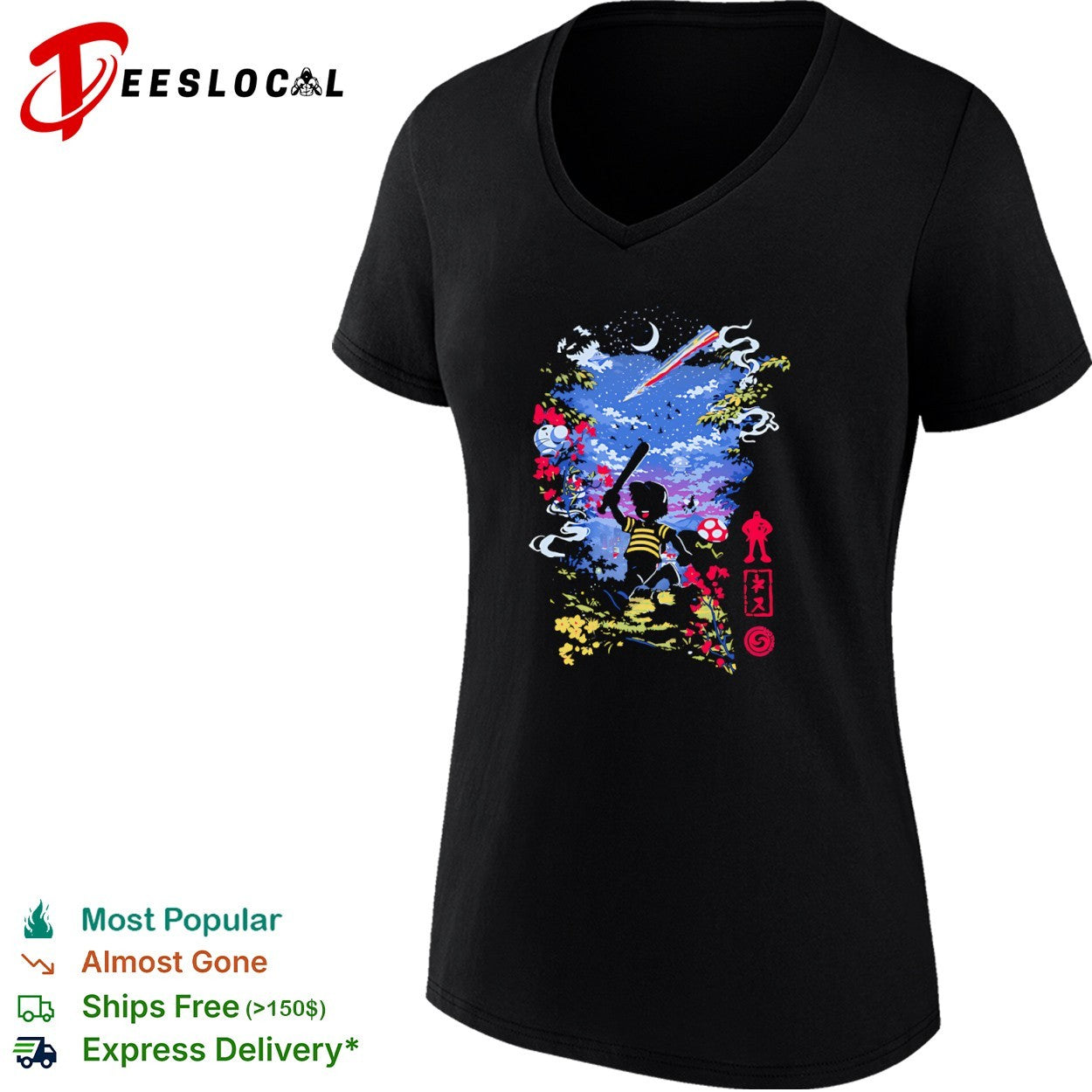 EarthBound Eagleland Meteorite shirt