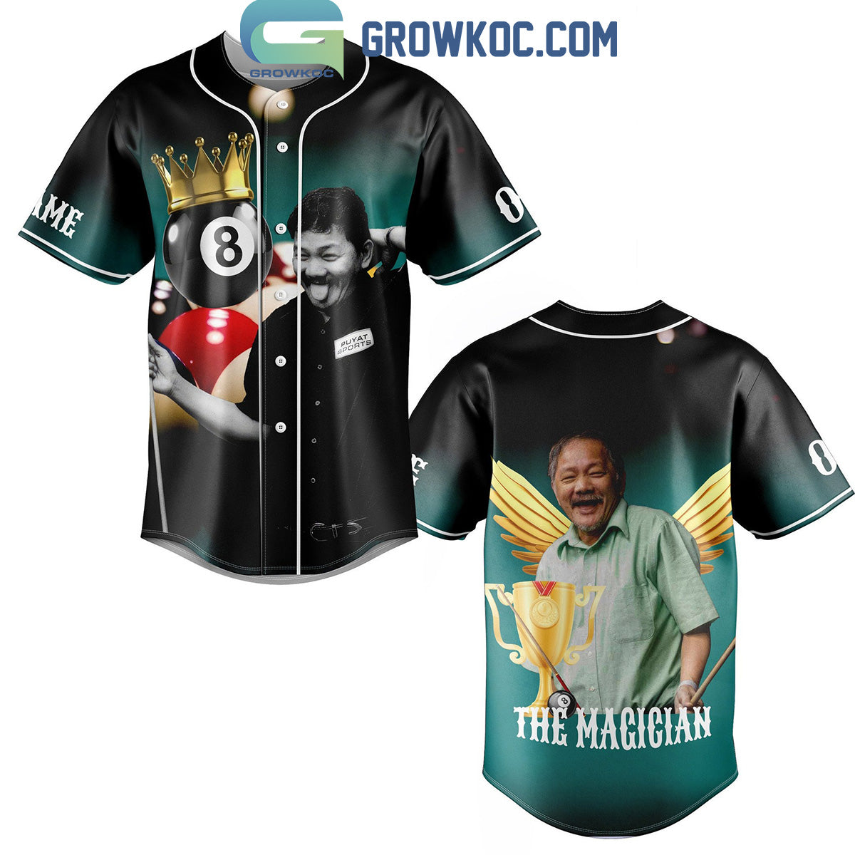 Efren Manalang Reyes The Magician Fan Personalized Baseball Jersey