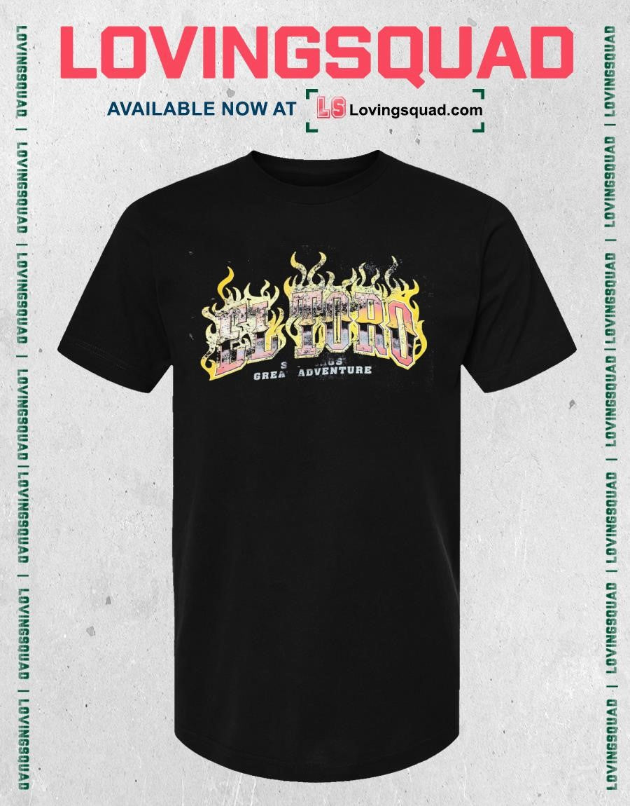 El Toro Six Flags Great Adventure Distressed Logo T-shirt