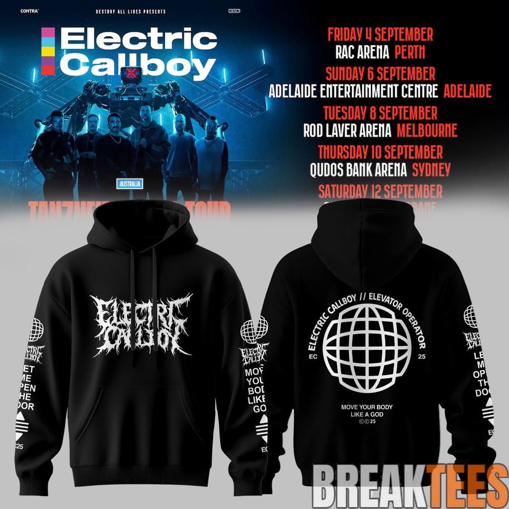 Electric Callboy TANZNEID World Tour 2026 Limited Hoodie