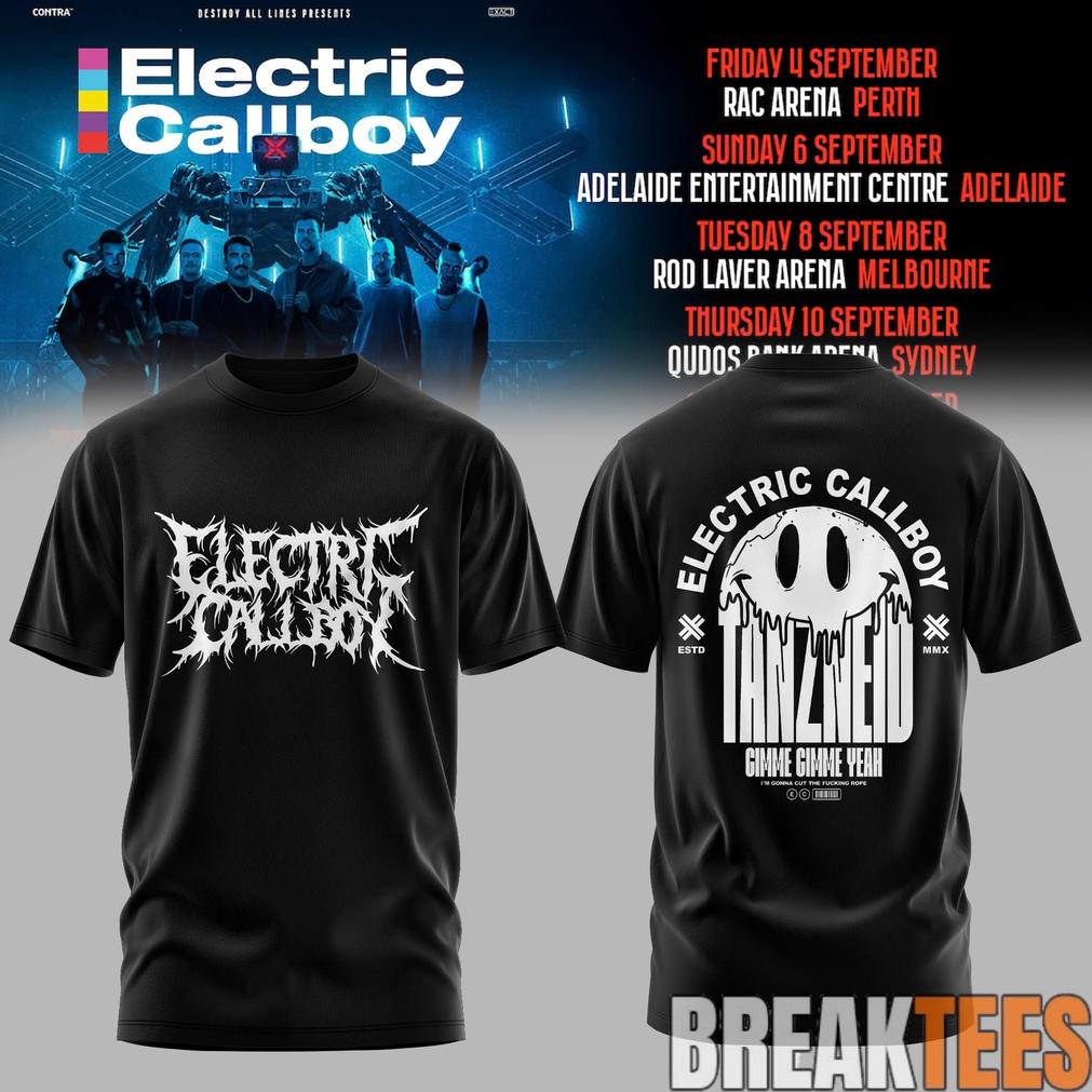 Electric Callboy TANZNEID World Tour 2026 Limited T-Shirt