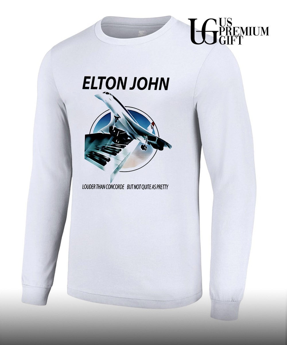 Elton John Louder Than Concorde shirt