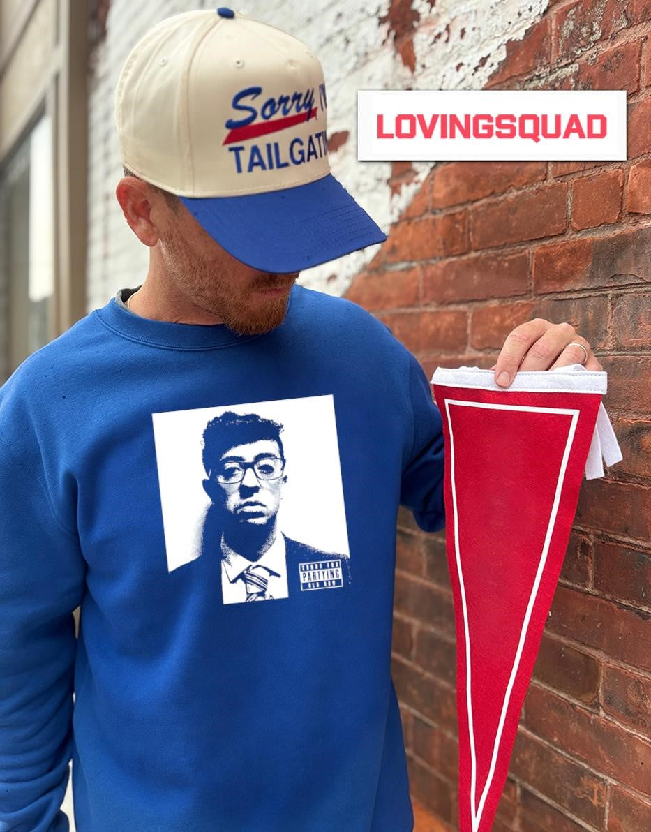 Elvis Costello’s Party Boy Pablo Pledgescobar T-shirt
