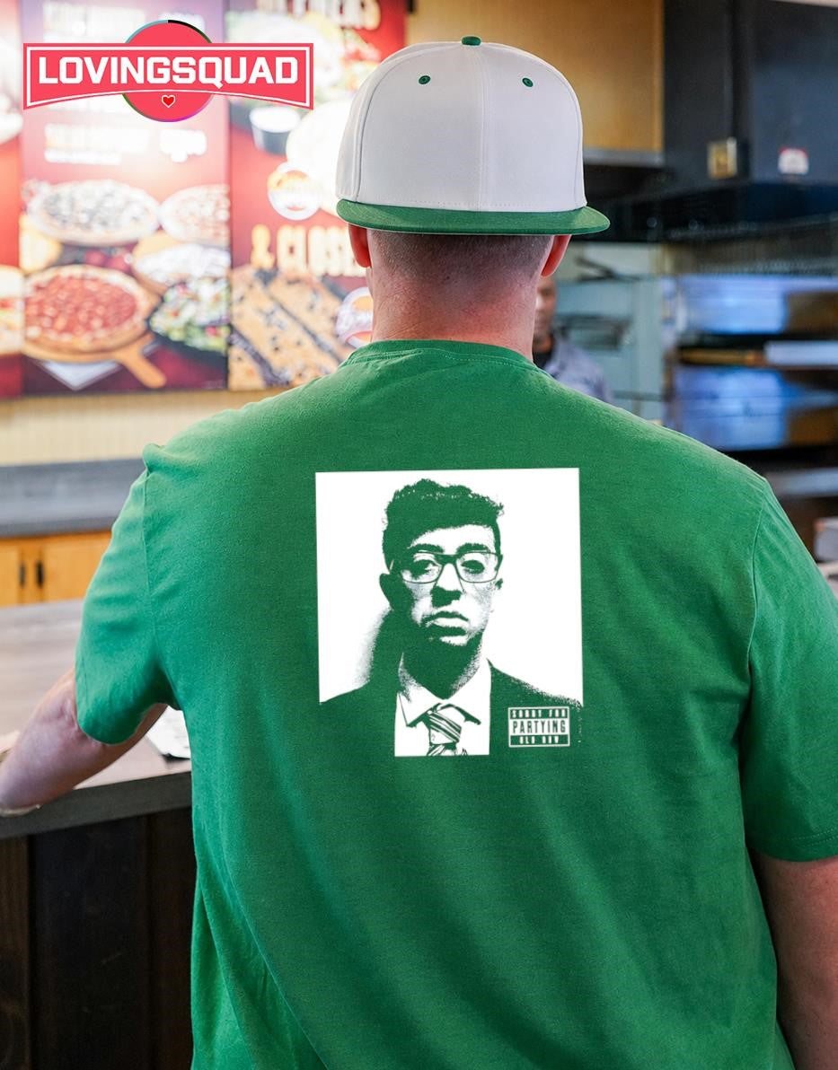 Elvis Costello’s Party Boy Pablo Pledgescobar T-shirt