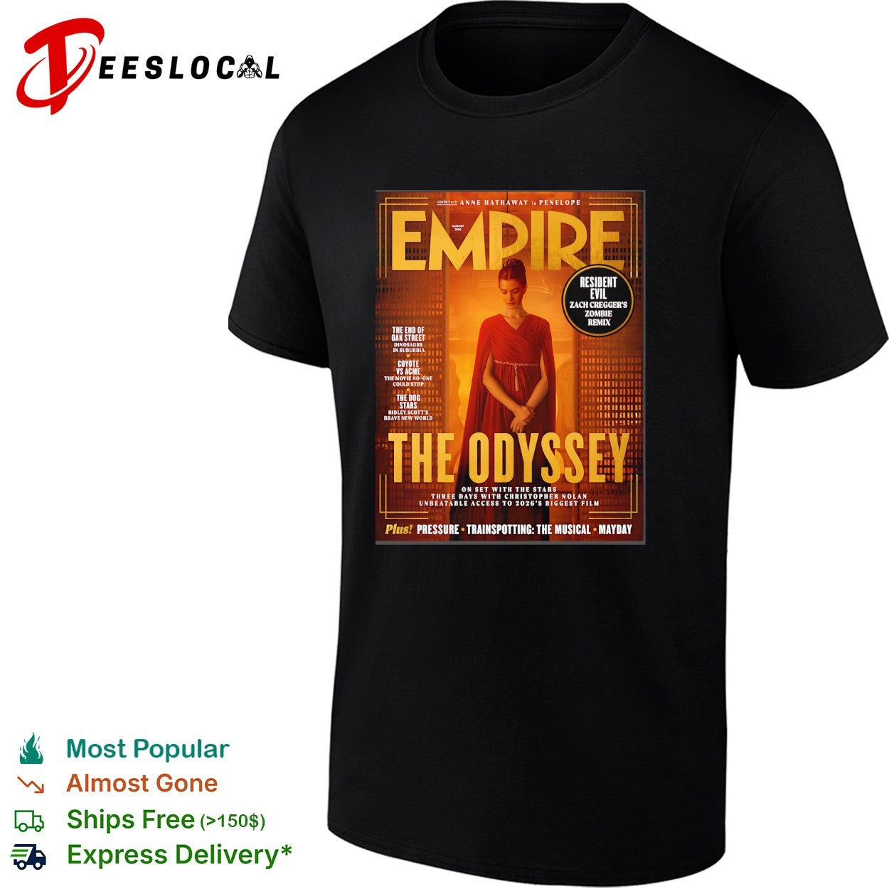 Empire magazine The Odyssey Penelope cover shirt