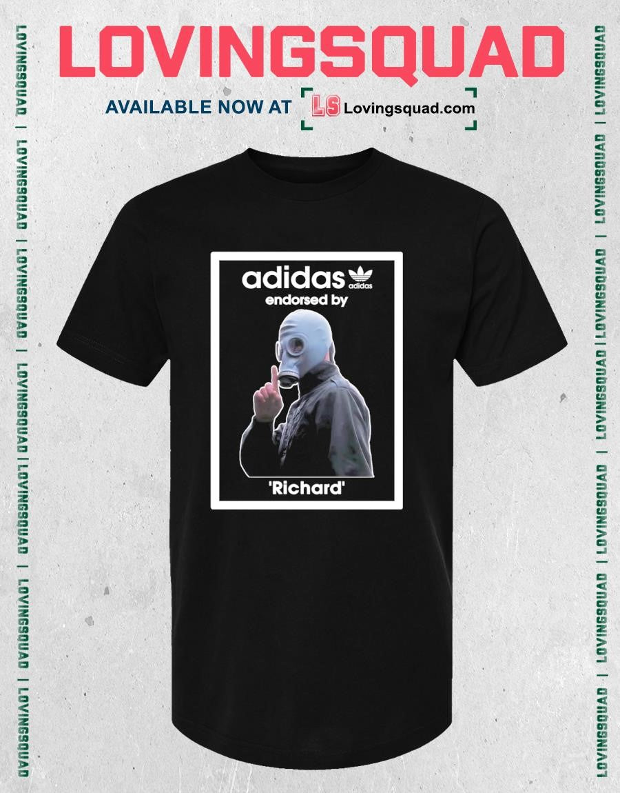 Endorsed by Richard Gas Mask Streetwear T-shirt
