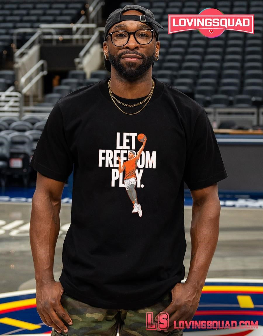 Enes Kanter Freedom Let Freedom Play T-shirt