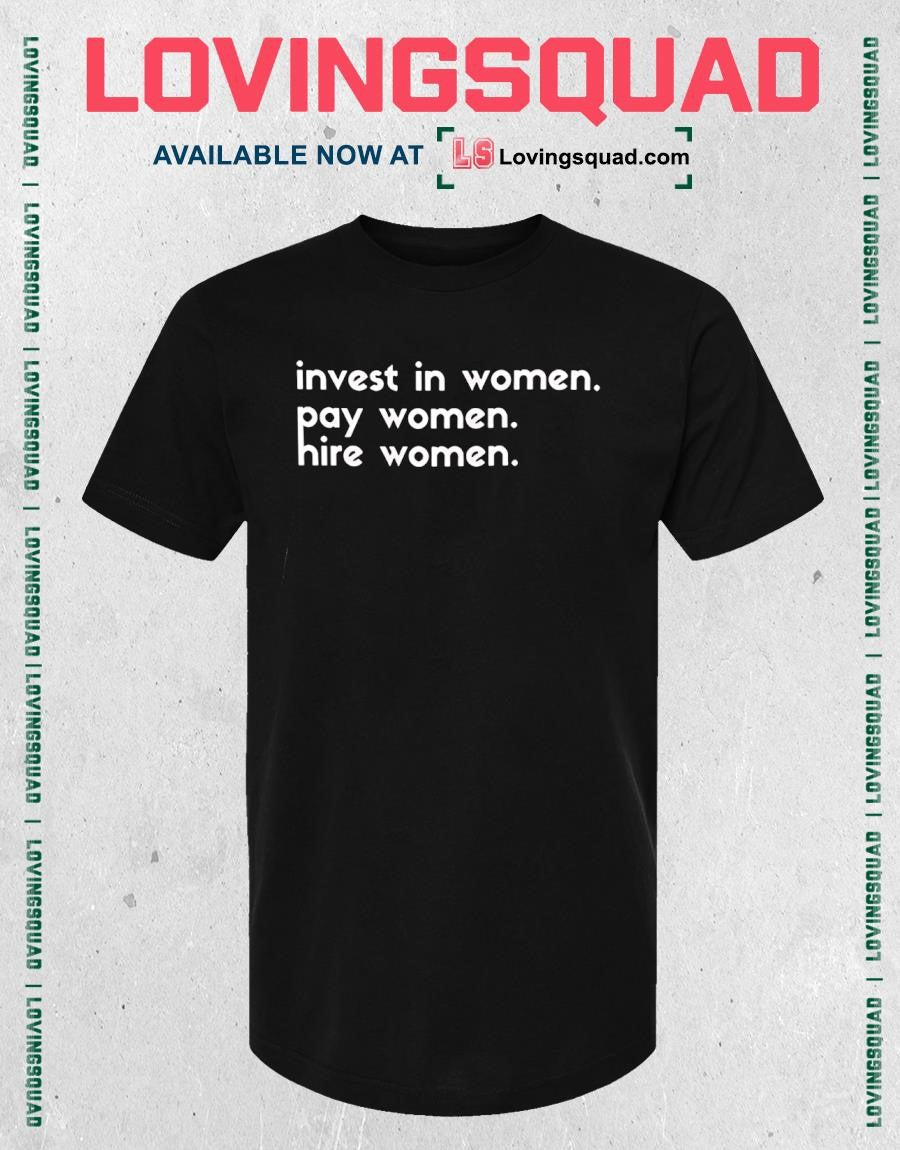 Enes Kanter Freedom With Invest In Women Pay Women Hire Women T-shirt