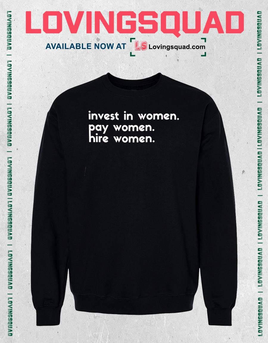 Enes Kanter Freedom With Invest In Women Pay Women Hire Women T-shirt