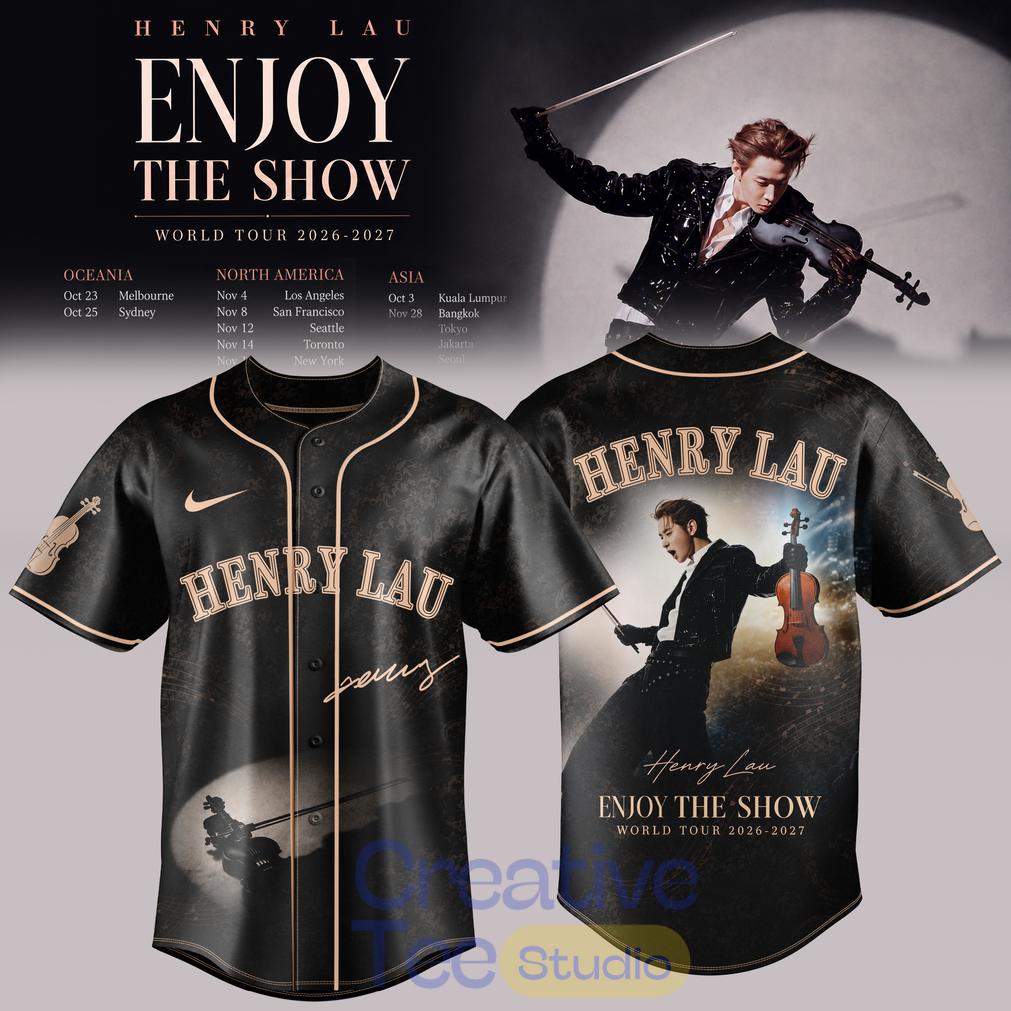 Enjoy The Show World Tour Premium Baseball Jersey