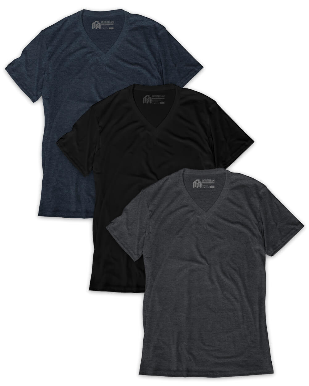 Custom 3 Pack V-Neck Tee