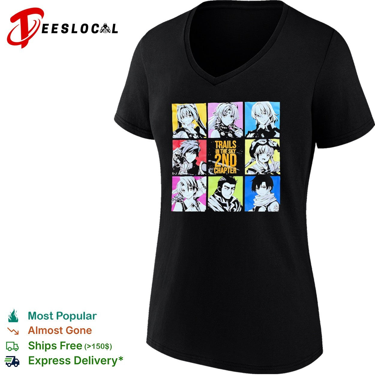Estelle Bright Joshua Bright Kloe Rance Agate Crosner Trails in the Sky 2nd Chapter shirt
