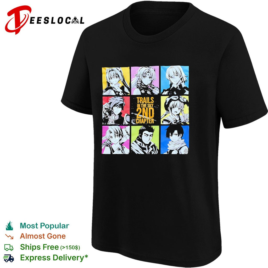 Estelle Bright Joshua Bright Kloe Rance Agate Crosner Trails in the Sky 2nd Chapter shirt