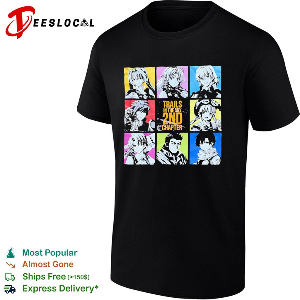 Estelle Bright Joshua Bright Kloe Rance Agate Crosner Trails in the Sky 2nd Chapter shirt