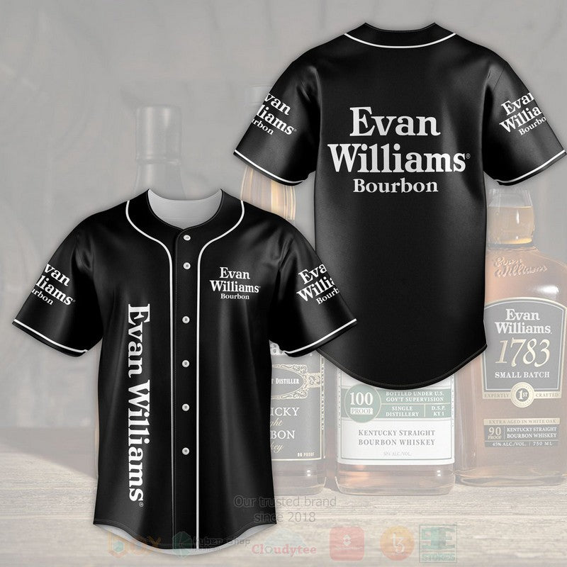 FASHION Evan Williams Baseball Jerseys Botton Shirt