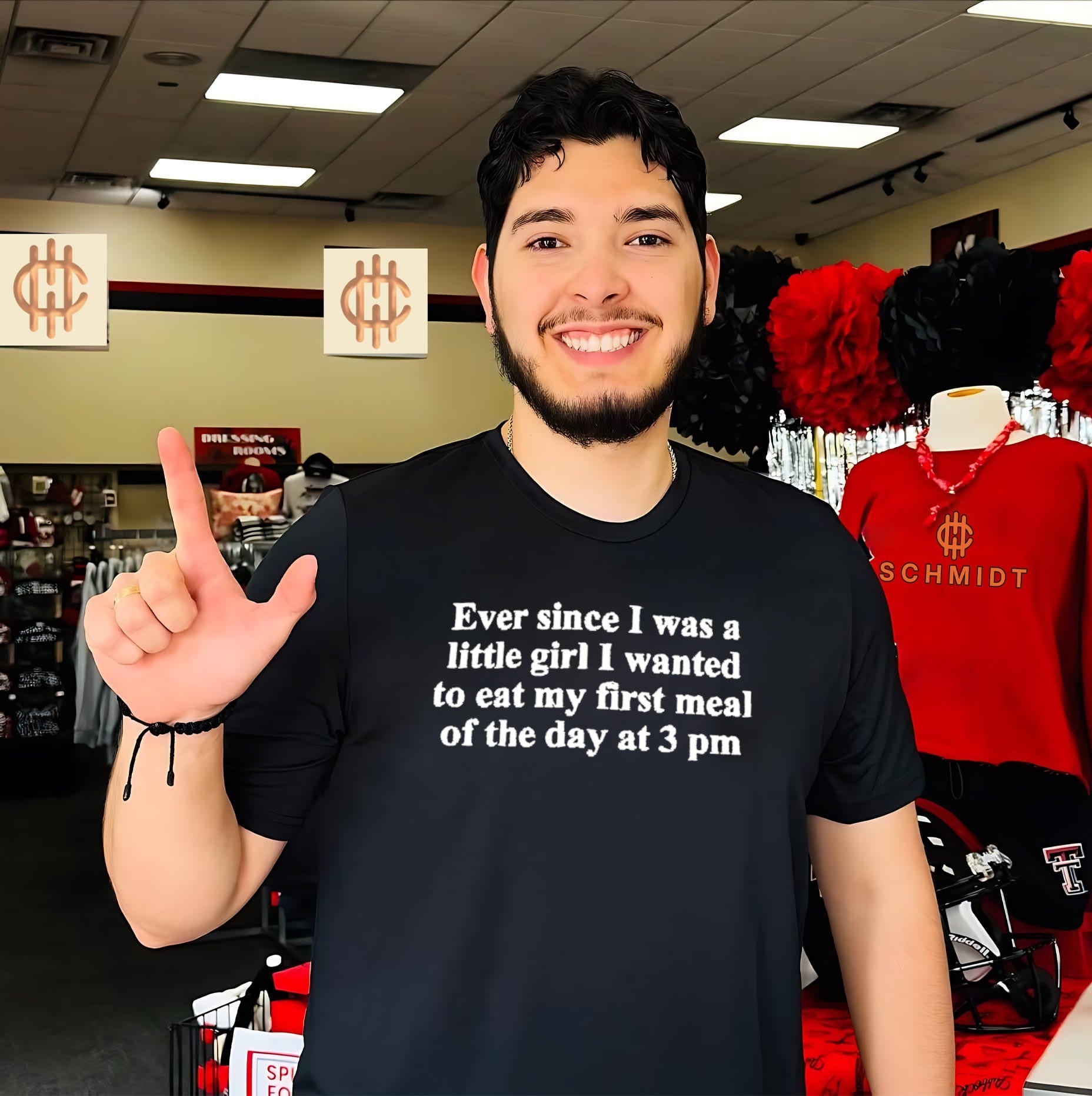 Ever Since I Was a Little Girl I Wanted to Eat My First Meal at 3 PM shirt