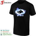 Evolve Abstract Swirl Logo Design Surreal Aesthetic Outer Space Concept Shirt