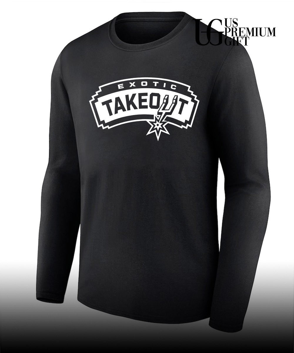 Exotic Takeout San Antonio Spurs NBA Finals 2026 parody shirt