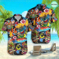 FC Cincinnati Cincinnati Stingers Cincinnati Reds Hawaiian Shirt, Cincinnati Reds Hawaiian Shirt