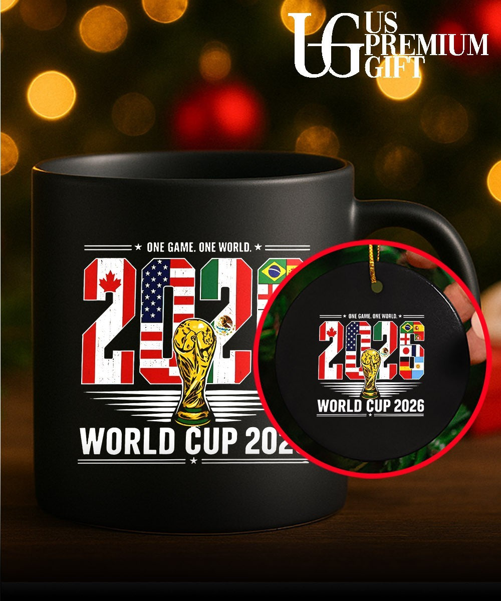 FIFA Soccer World Cup 2026 One Game One World shirt