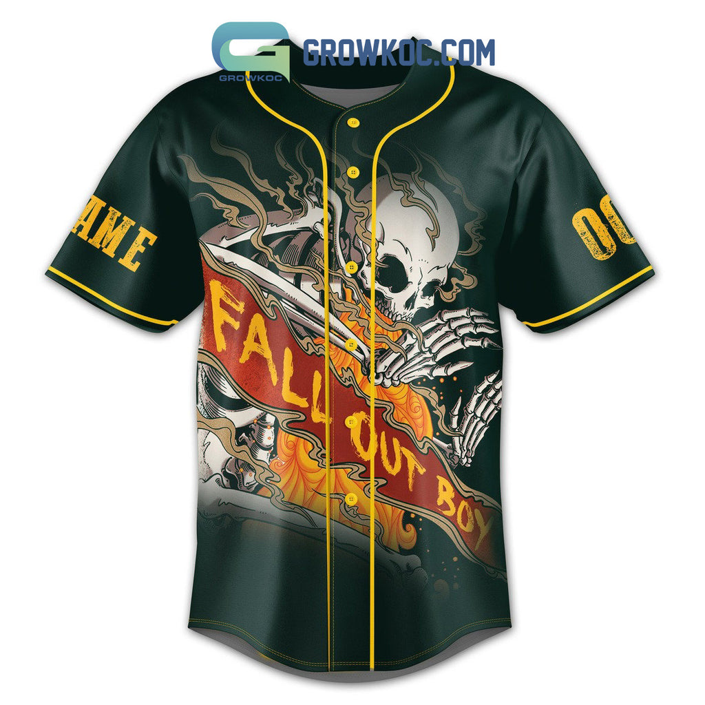 Fall Out Boy We Are The Poisoned Youtm Personalized Baseball Jersey