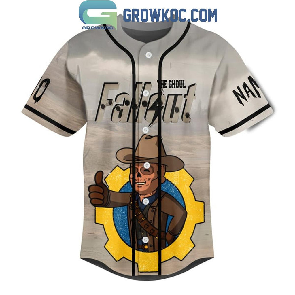 Fallout Thou Shalt Get Side Tracked Personalized Baseball Jersey